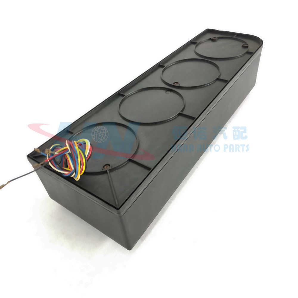 Accesorios para camiones pesados Luz de combinación trasera Luz de marcha atrás conjunto de luz trasera LED de cuatro colores luz trasera LED