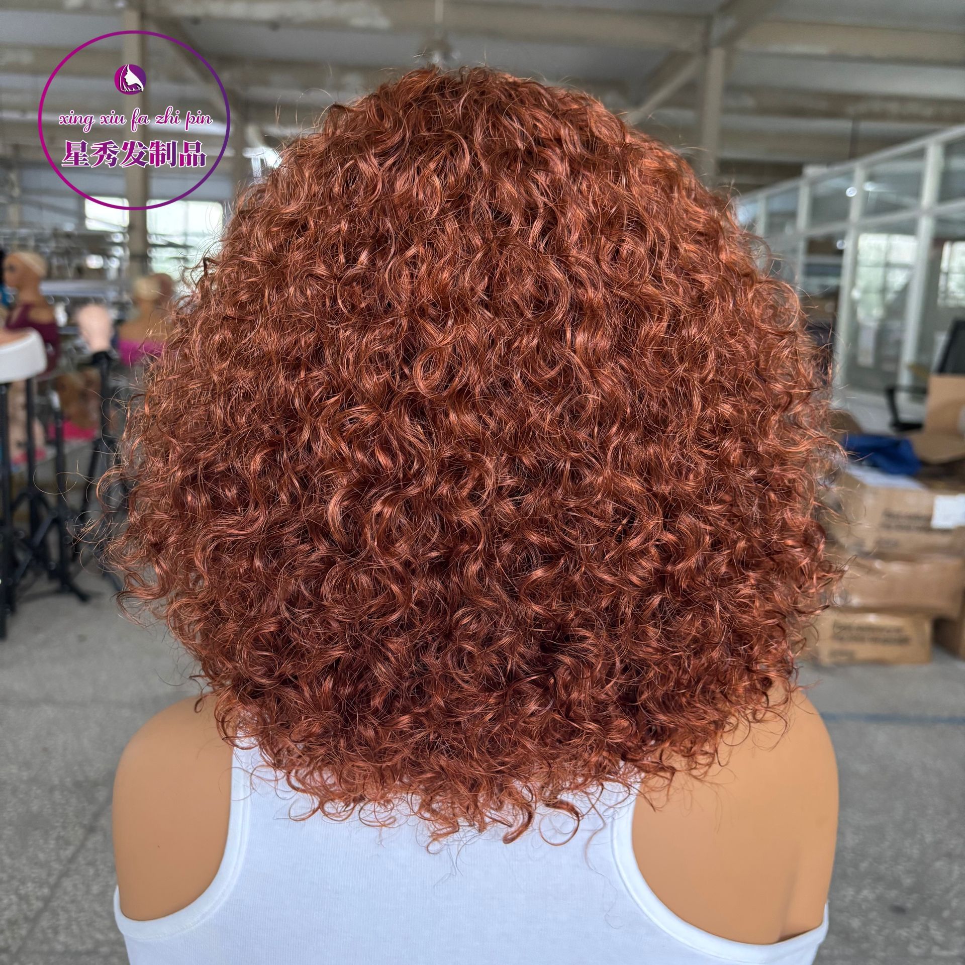 Jerry Curly Short Bob Human Hair Wigs With Bangs Wig Water W