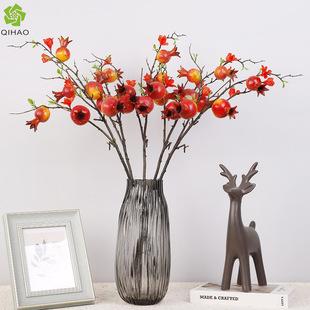 New Year's Simulated Pomegranate Berry Living Room Table Decoration Home Foam Fruit Ornament Simulated Pomegranate Berry