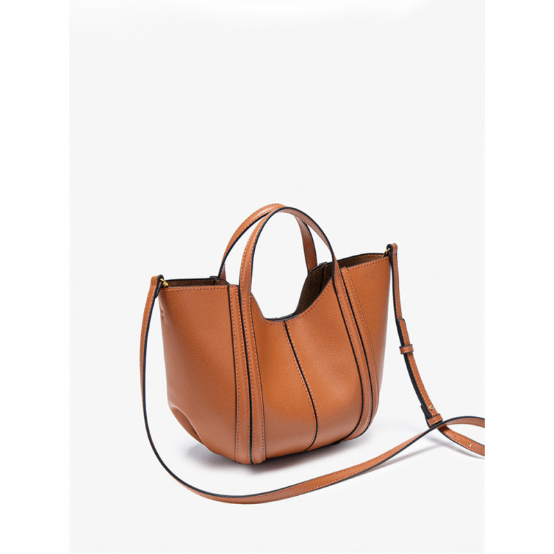 Women's Shoulder Bag Mini Casual Tote With Decorative Stitching_voghion.com
