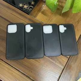 适用于苹果iPhone16Pro Max玻璃片配凹槽二合一打印DIY素材手机壳