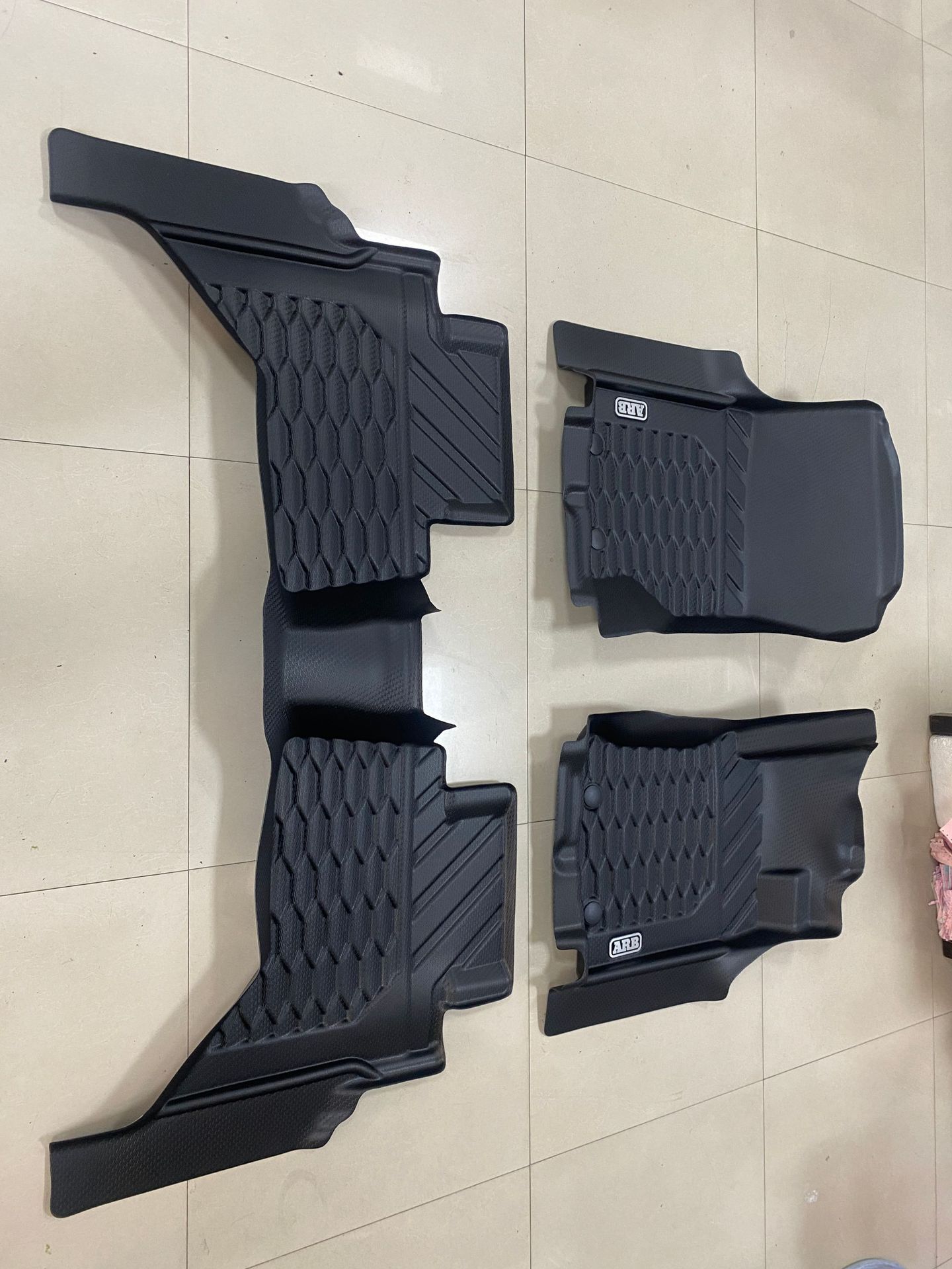 Triton Four-Door Right-Hand Drive 2023 Car-Specific Floor Mats Triton2024 Right-Hand Drive 4-Door Tpe Floor Mats Pickup Mats