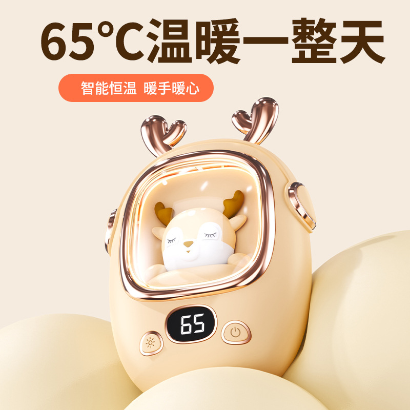 新款卡通萌宠暖手宝 迷你小巧便携可爱女生手握USB充电暖手宝礼品