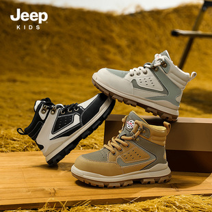 JeepŮͯЬ2024�ﶬ�¿�Ƥ���ˮ�R��ѥ�д�ͯѥ�ӷ�ˮ������ͯЬ
