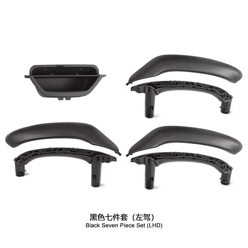Armrest, handle, handle: BMW X4 Inner Armrest - black-7-piece-set-left-hand-drive