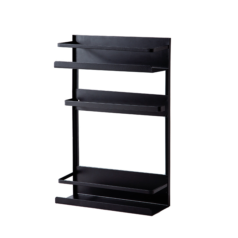 冷蔵庫の磁気は物の棚を吸い込みます。穴を開けないでください。