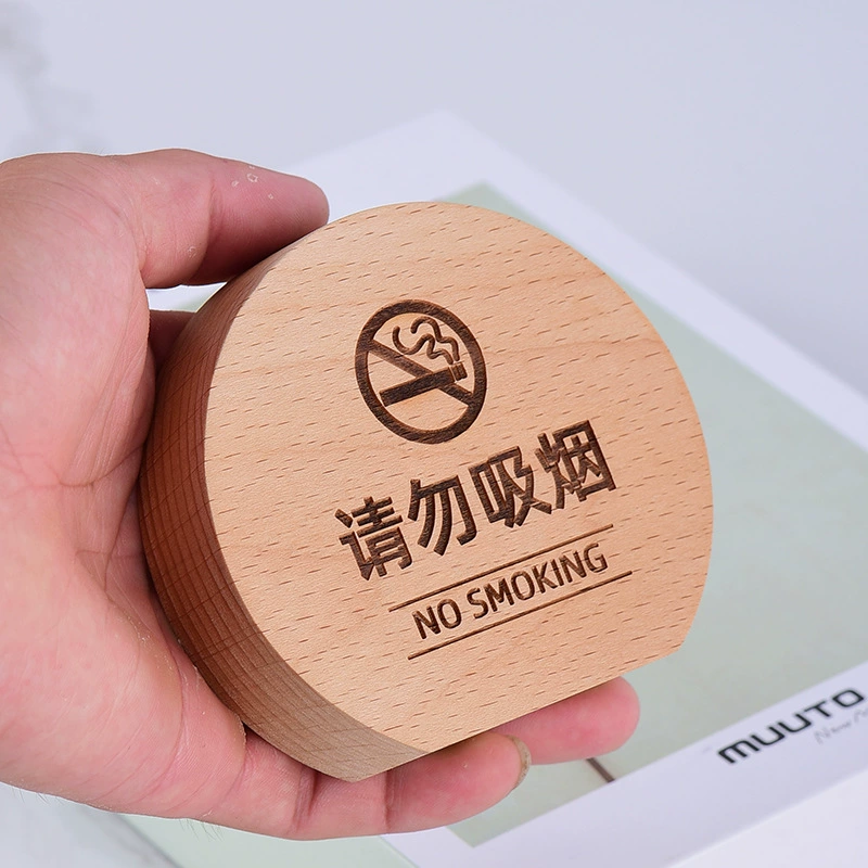 Деревянная табличка с номером стола, табличка из цельного дерева, вертикальная двусторонняя цифровая табличка, табличка с QR-кодом, логотип, персонализированная круглая