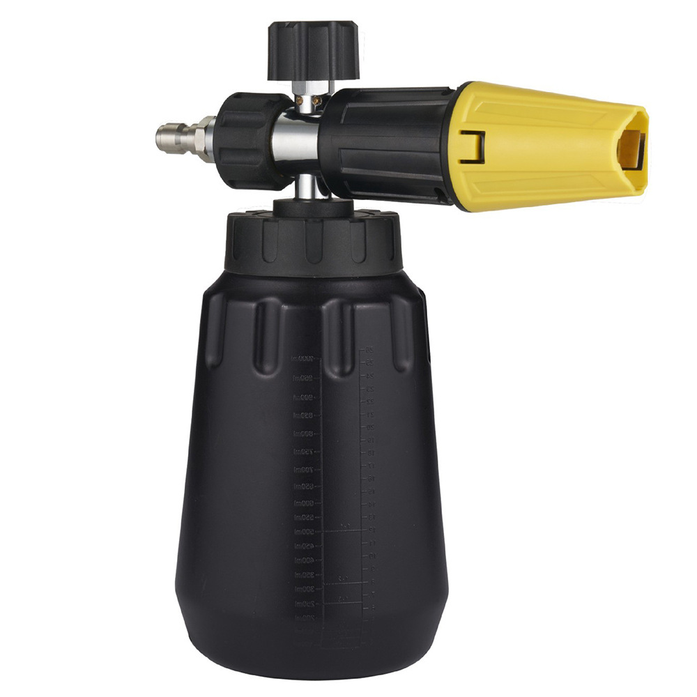 跨境亚马逊升级泡沫壶全铜芯PA泡沫壶高压洗车扇形泡沫枪泡沫喷壶