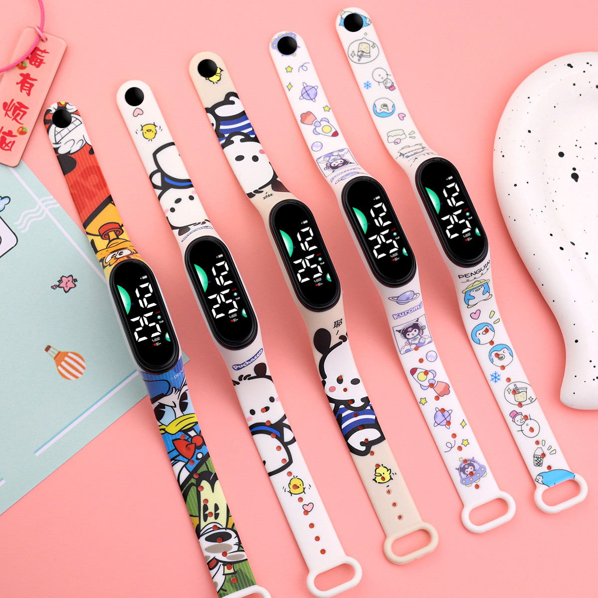 New [M9] Personal Anime Little Fresh Color LED Electronic Watch…
