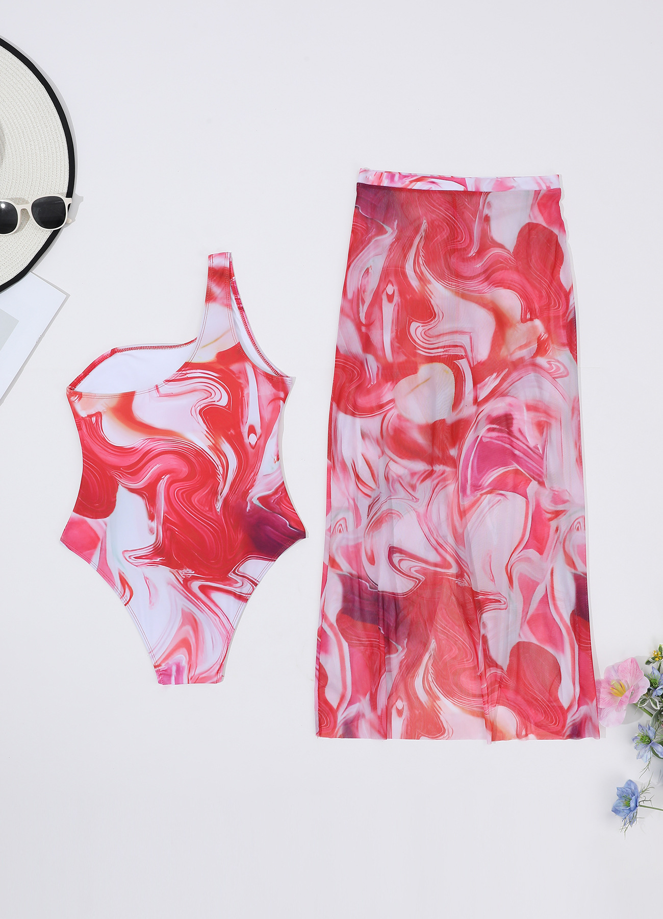 Psychedelische bikini set voor dames modieuze strandkleding badpak_voghion.com