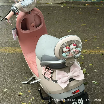 DIY transparent rear backrest, Electric car rear backrest