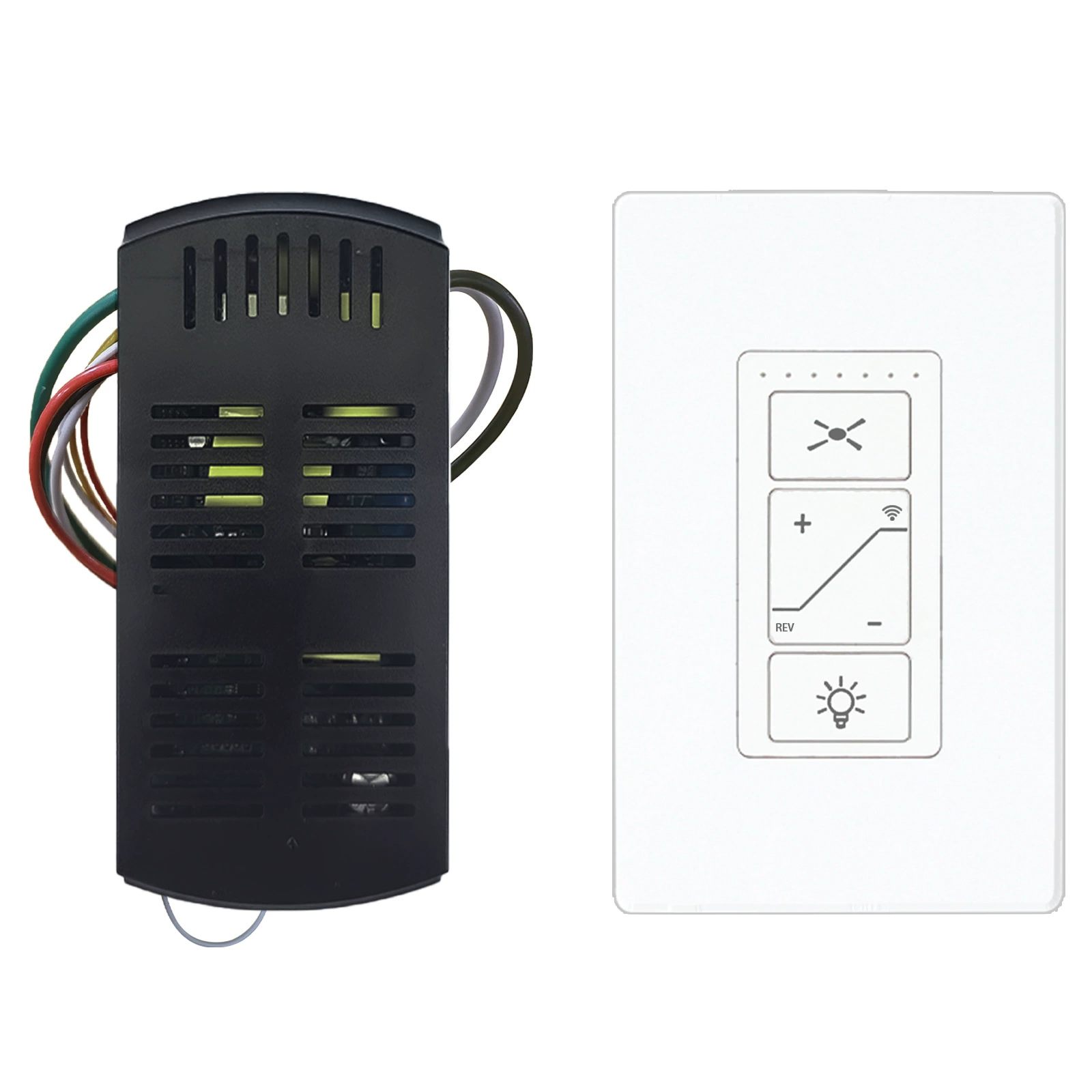 Smart air fan, controller, graffiti