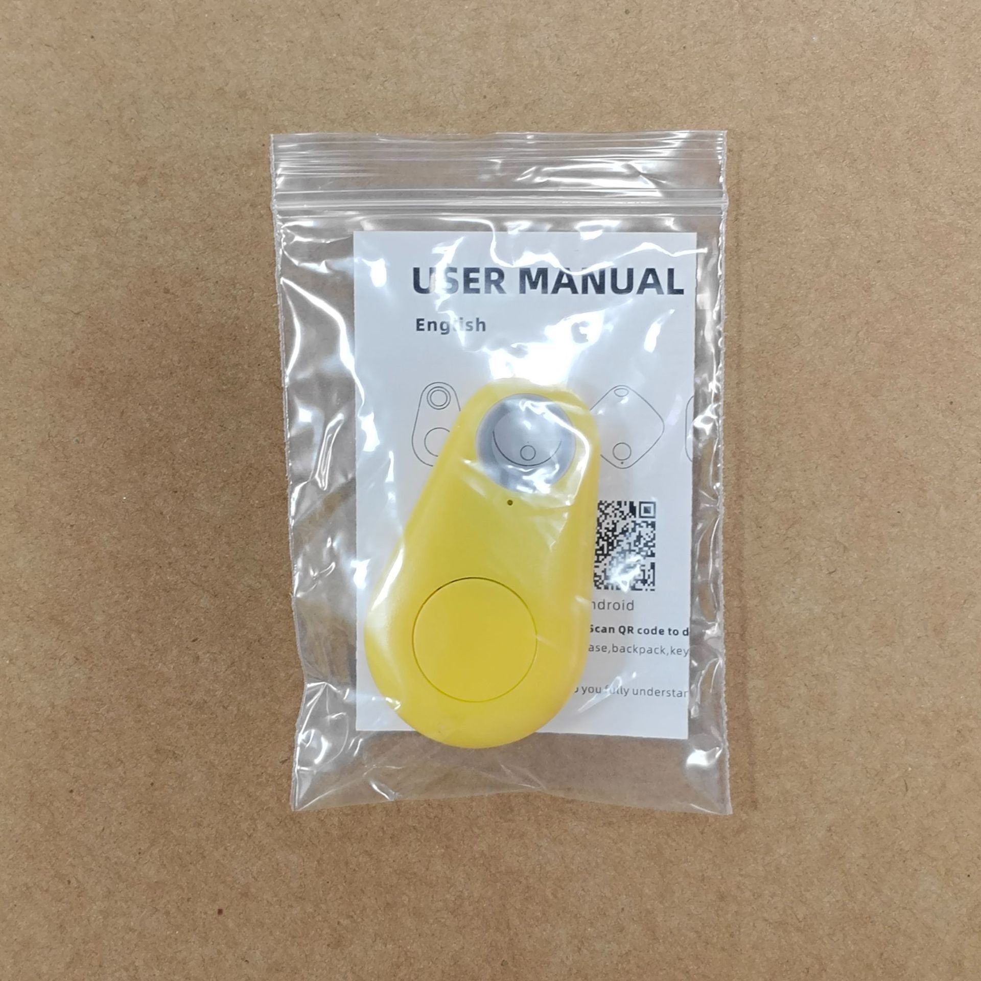 Localizador Bluetooth bidireccional con certificación internacional para llaves, billeteras, mascotas y objetos de valor, con recordatorio de gota de agua y función antipérdida, disponible en fábrica.