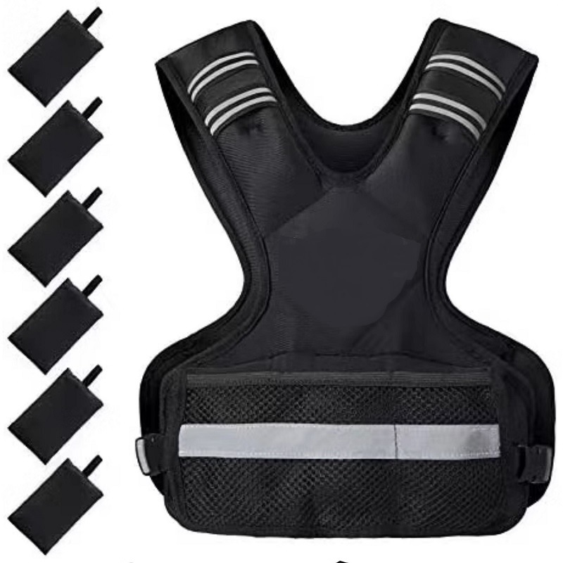 Armor fitness Chaleco de soporte de peso ajustable para hombres y mujeres entrenamiento para correr al aire libre multifuncional Chaleco de entrenamiento de soporte de peso personalización