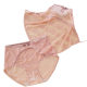 2025 New Style Lace Bellyband Underwear suit Large Size High Waist Mesh Women Triangle chubby girl Pure Desire Women's Pants