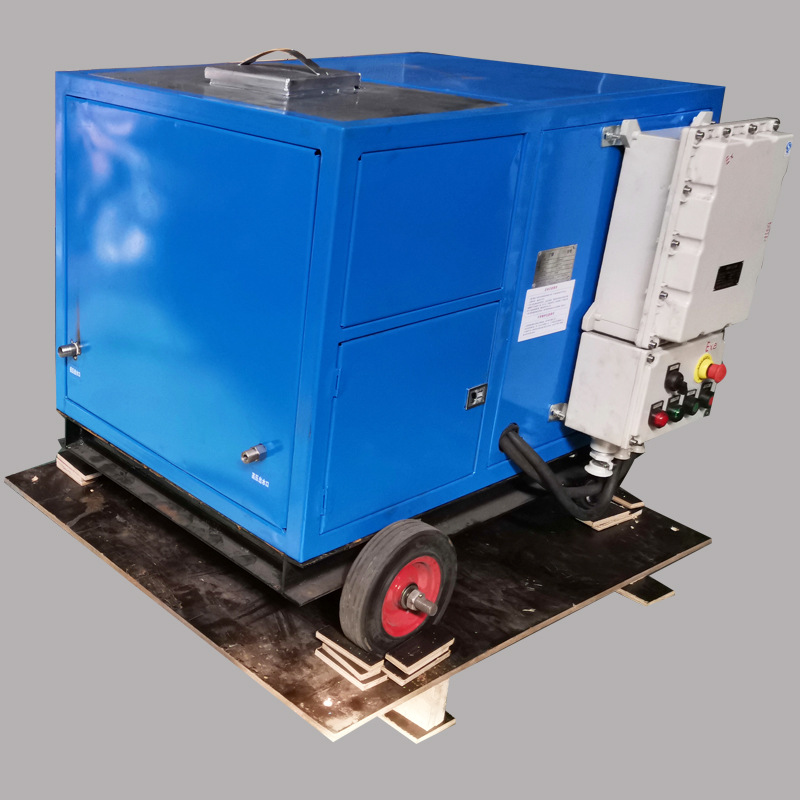 油罐防腐除漆用高压水喷砂清洗机 船体除锈用电动高压清洗机