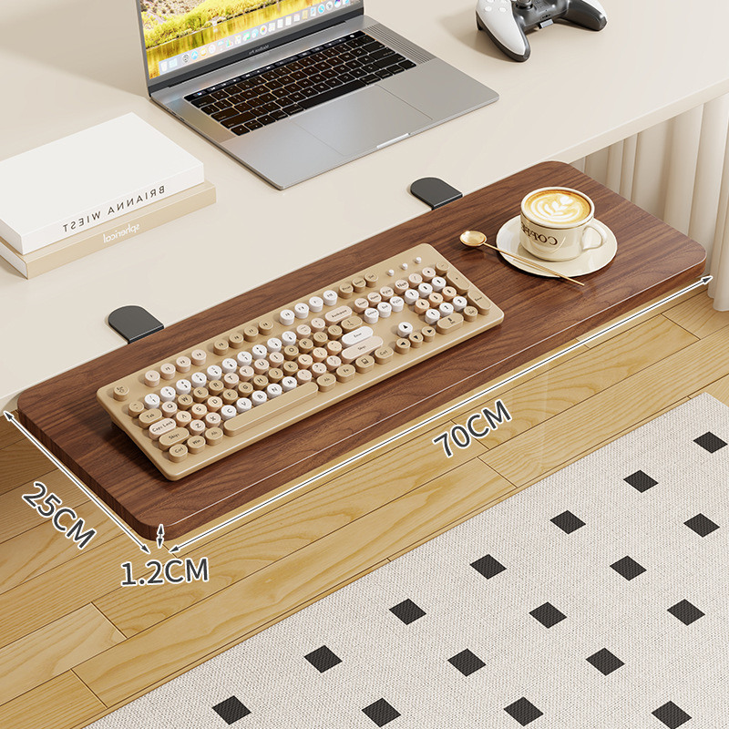 Extensión Plegable de Escritorio para Computadora con Soporte de Brazo para Oficina image 19