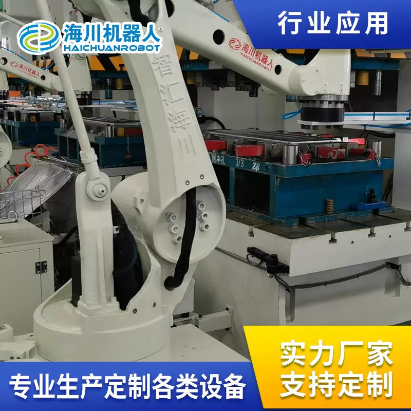工厂定制工业机器人机械臂空调顶盖 冲压智能化生产线码垛 上下料
