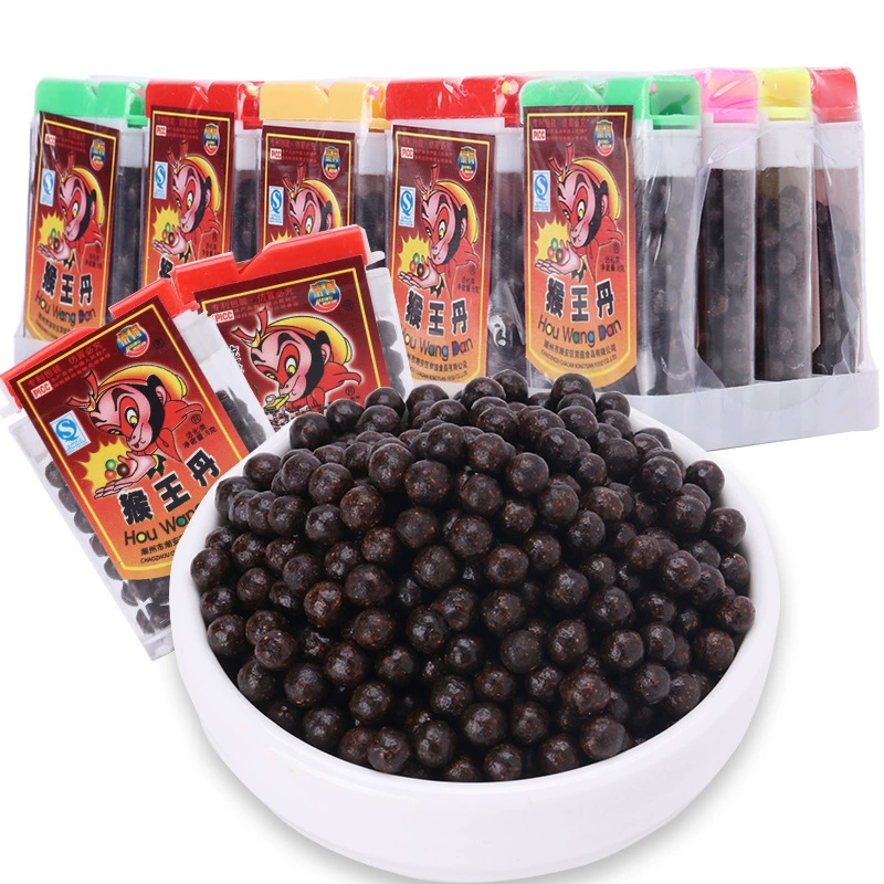 Rongyuan Monkey King Dan Chen pidan 40 бутылок сухой сливы Данхуа Хуа Дан крыса дерьмо соль и Цзинь мармелад соленый Золотой мармелад ностальгические закуски