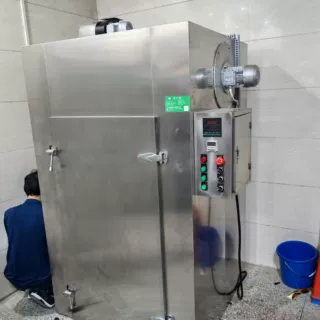 明鹰旋转式烘干箱商用304不锈钢净化级食品果干茶叶药丸烘干箱