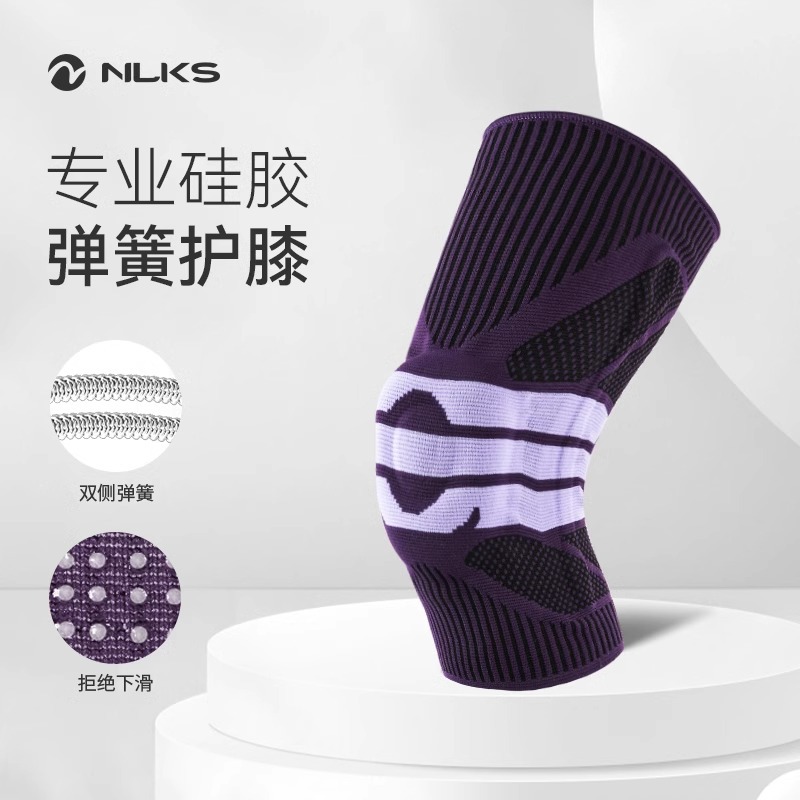 rodillas al aire libre verano resorte de silicona rodillas respirantes antideslizantes hombre montaña correr baloncesto montar protector de punto