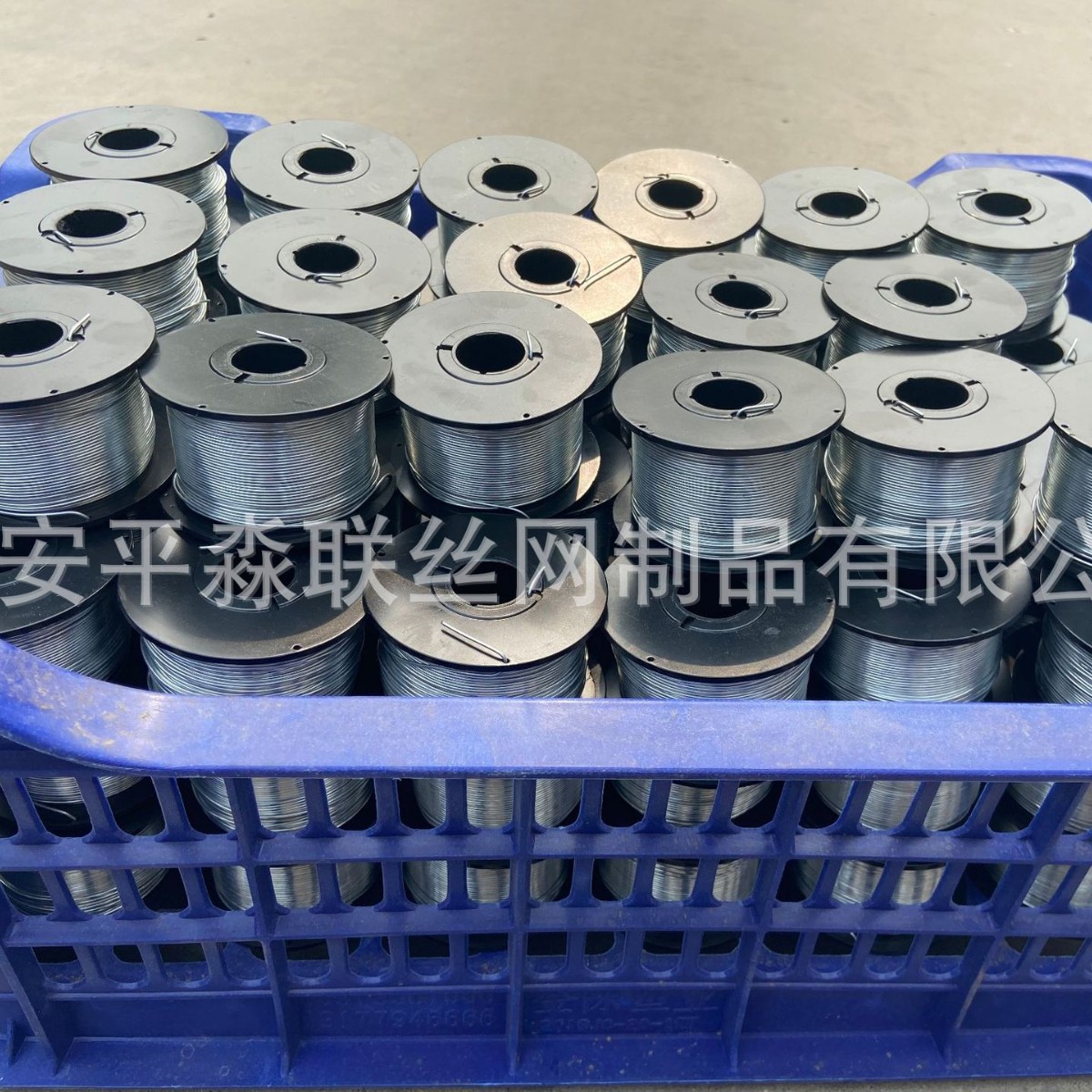 0.8MM全自动光缆附挂机用镀锌铁丝烤漆铁丝捆扎WIRE COIL扎丝