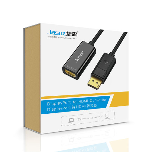 DP to HDMI converter 4K DP to VGA conversion cable DisplayPort to hdmi adapter 1080P