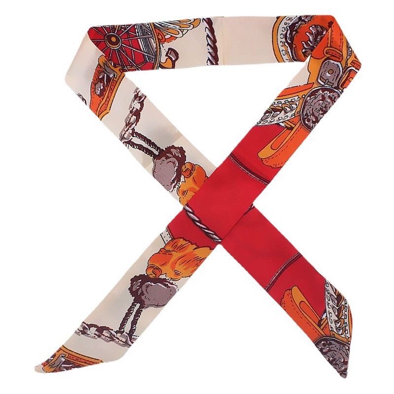 Новый шарф, женская тонкая упаковочная сумка, ремень для волос с ручкой, маленькая лента, Декоративная Сумка для шарфа, женская маленькая лента