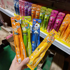 韓國Pororo啵樂樂兒童牙刷新款寶露露貝蒂露比3歲兒童軟毛牙刷