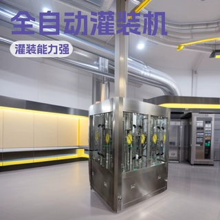 小瓶纯净矿泉水全自动生产线苏打气泡水灌装机械设备瓶装水生产线