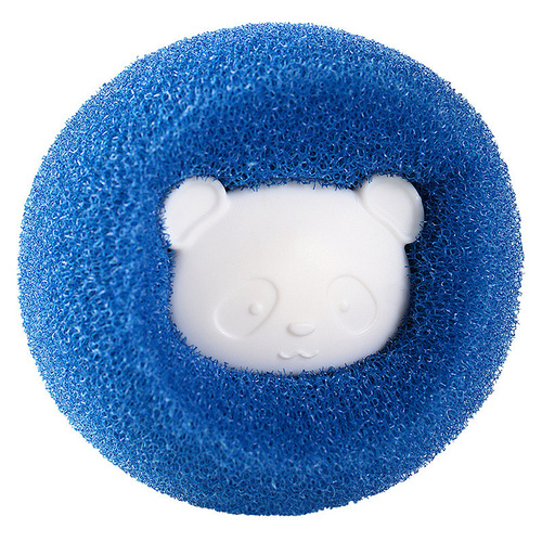 Bear Sponge Laundry Ball, Durable and Long-lasting Washing Machine Cleaning Ball, Hair Absorbing and Stain Removing Cleaning Laundry Ball