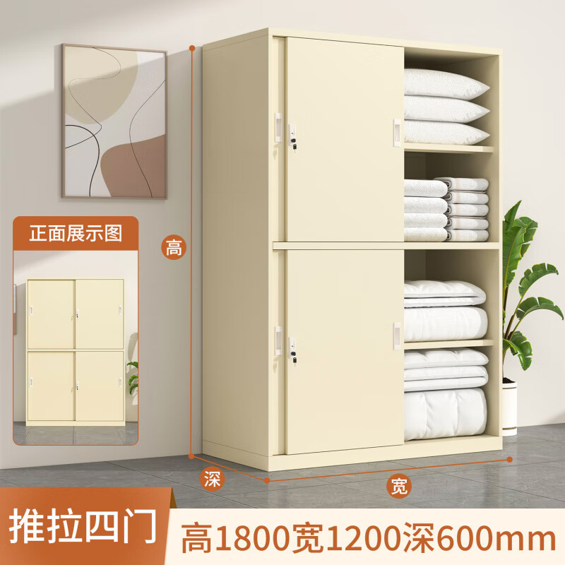Amazon Hot Sale Gabinete de paja de acero apartamento hotel armario de toallas hotel armario de almacenamiento escuela armario image 16