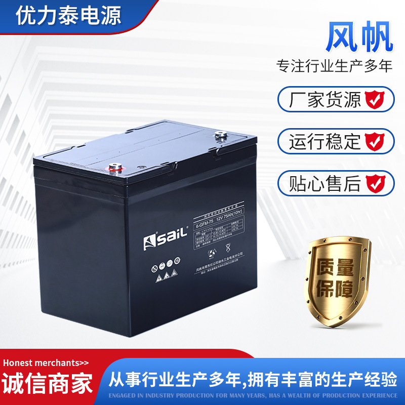 SIAL风帆蓄电池12V6-FM-176-GFM-100阀控密封铅酸UPS直流屏免维护