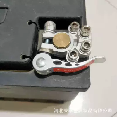 Power supply, ignition system accessories — Chuck modification battery connector wiring