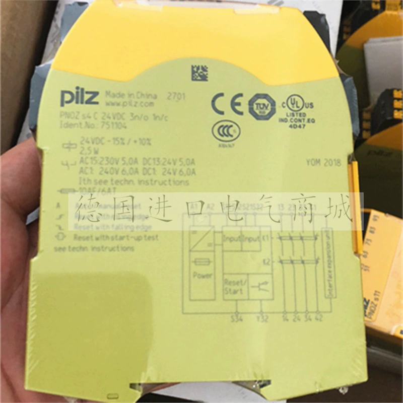Pierz Relay Pilz S4 750104 751104 S5 750105 751105 x2.8p