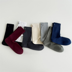 2023年秋冬男士襪子新款 直角休閒男襪款長筒襪