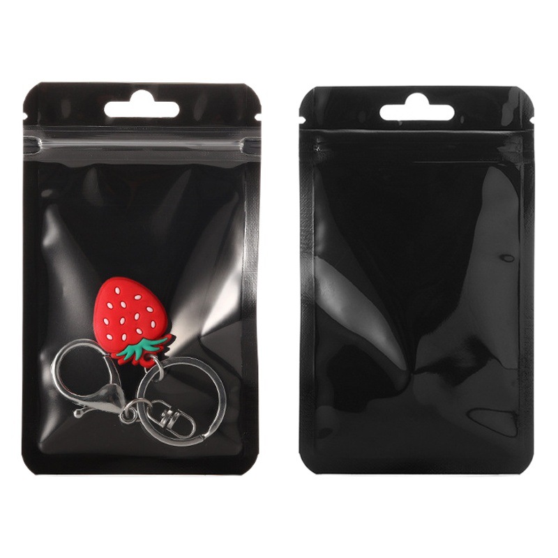 Joyería Bolsa ziplock Alimentos Candy Bolsa de plástico Bolsa de embalaje Joyería pequeña Bolsa compuesta de alto valor Bolsa de embalaje de color