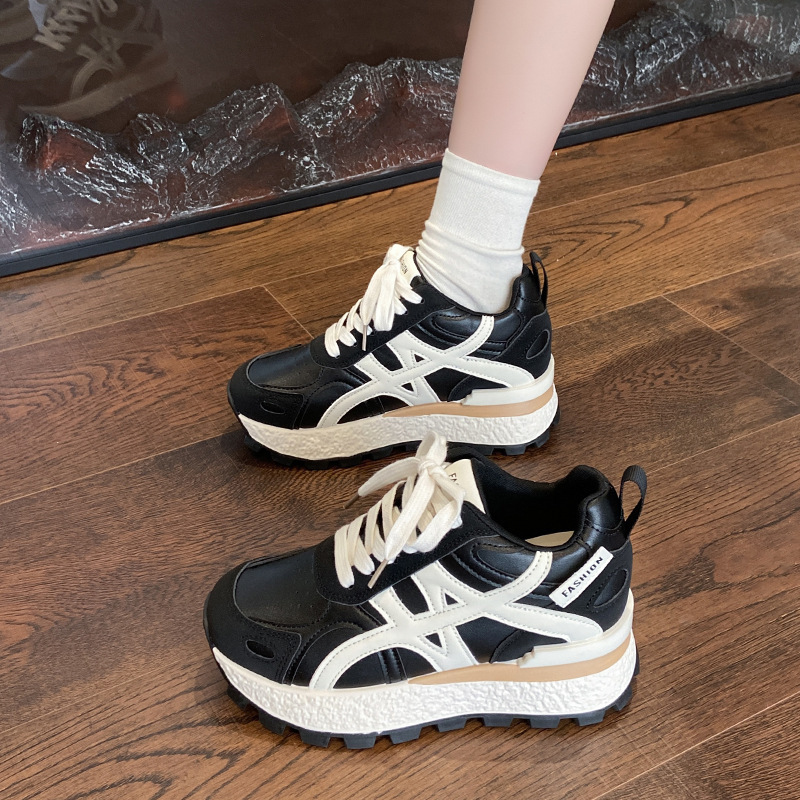 2026 Fall New Arrival: Women's Height-Increasing Soft-Soled Breathable Mesh Versatile Casual Thick-Soled German Training and Forrest Gump Shoes 2026 Fall New Arrival: Women's Height-Increasing Soft-Soled Breathable Mesh Versatile Casual Thick-Soled German Training and Forrest Gump Shoes
