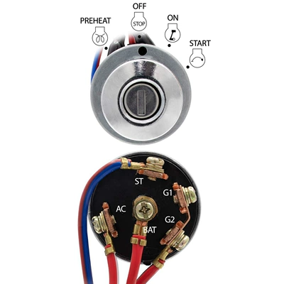 Tc020-31820 Kubota Tractor Ignition switch