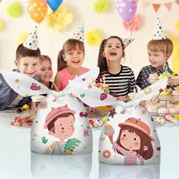 Новый детский кроличьи уши пакет для упаковки закусок конфеты бисквитный мешок для выпечки Упаковка для мальчиков и девочек Подарочный пакет 50