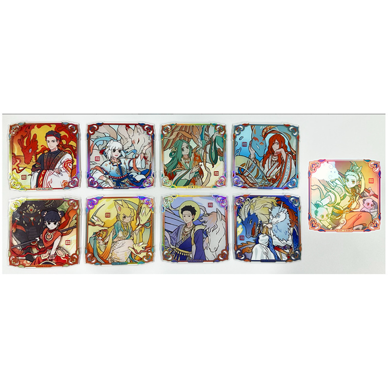 【公式正規品】非人仙山瓊閣 ブラインドボックス アニメ周辺機器 谷子バーペンダント ポラロイドスタンド|undefined
