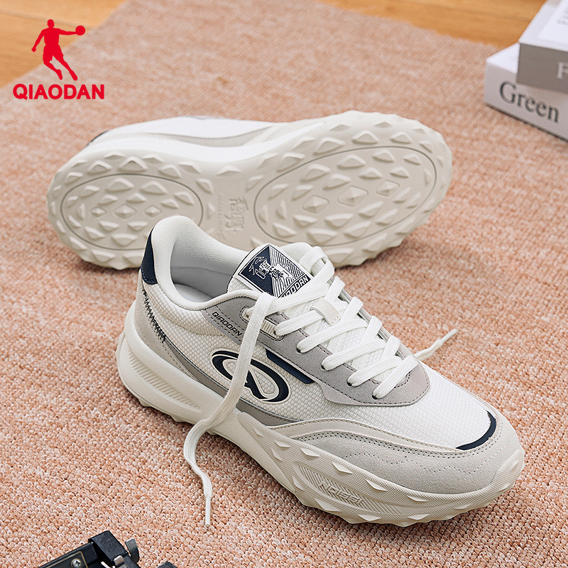 Durian Shoes Jordan Casual Shoes Men's Shoes Thick Sole Wear-Resistant Trendy White Shoes Versatile Retro Forrest Gump Sneakers for Men