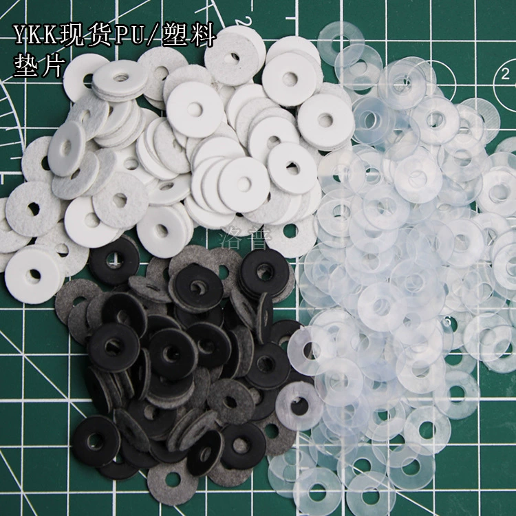 Спот Япония YKK Пластиковая прокладка PU прокладка четверка пряжка прокладка газовый глаз прокладка черная прокладка белая прокладка