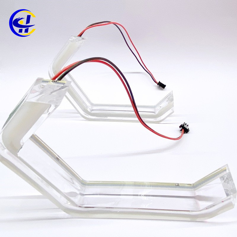 Suitable for E90 E92 M3 M4 car daytime running light LED angel eyes ice blue crystal angel eyes