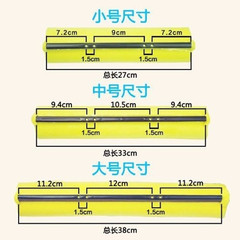 Sponge mop replacement head household universal collodion mop head 27cm 33cm 38cm mop head screws wholesale