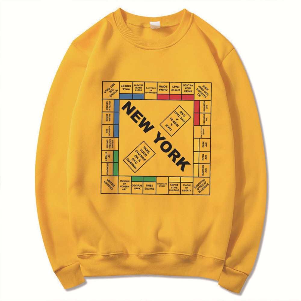 New York Monopoly Sweatshirt and Just Like That Hoodied New