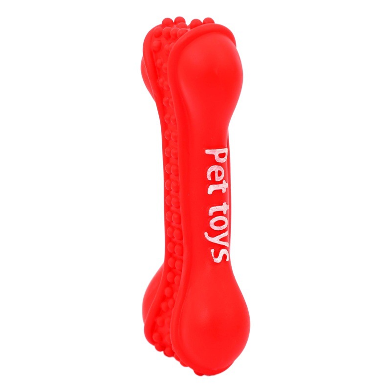 Juguete para perros resistente a los mordiscos hueso molar mordedor Limpieza de dientes pequeño perro cachorro interactivo educativo suministros para mascotas