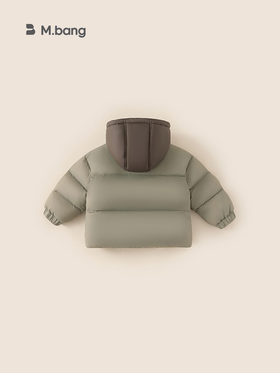 Youbao ropa infantil ropa de niños 90 chaqueta de pluma blanca de invierno casual para niños nuevos chaquetas de invierno encapuchadas