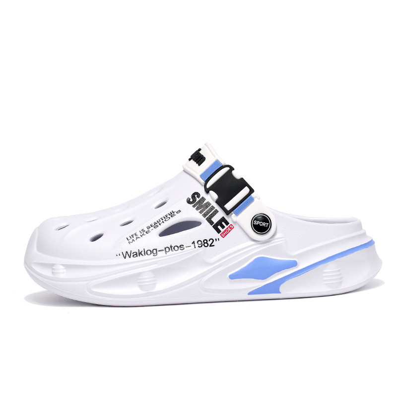 Zapatos para hombres y mujeres nuevos de verano conducir al aire libre usar sandalias antideslizantes suaves EVA zapatillas