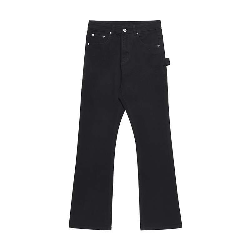 BKTL High Street Water Washing Old Cleanfit Suelt Microplane Jeans American Vibe Casual Versatile Pantalones